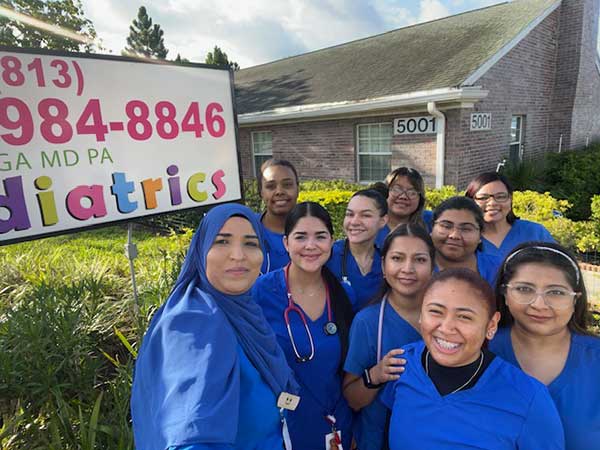 Visual Tour of Julia Barriga M.D. P.A. Pediatric Clinic in Tampa FL