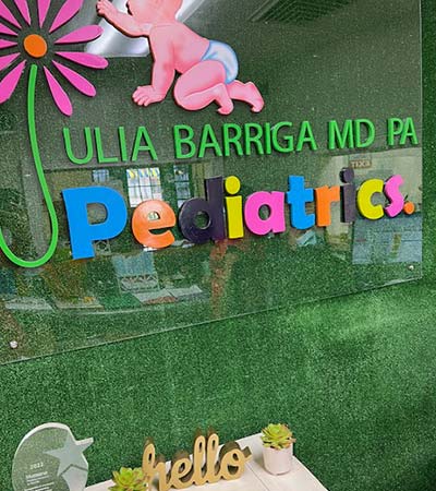 Visual Tour of Julia Barriga M.D. P.A. Pediatric Clinic in Tampa FL