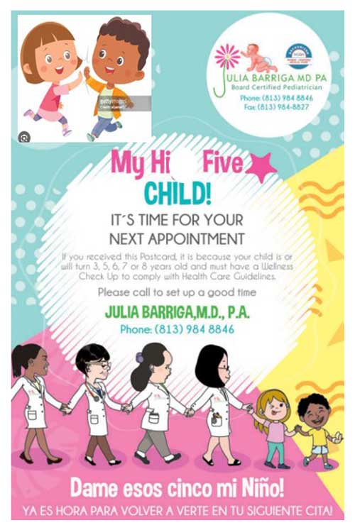 Julia Barriga My Hi Five Child