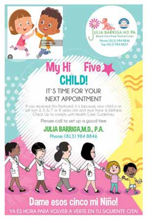 Julia Barriga My Hi Five Child