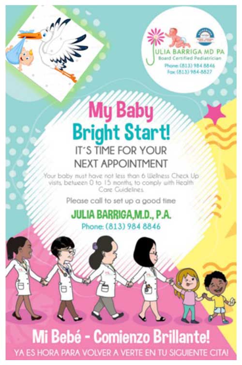 Julia Barriga My Baby Bright Start