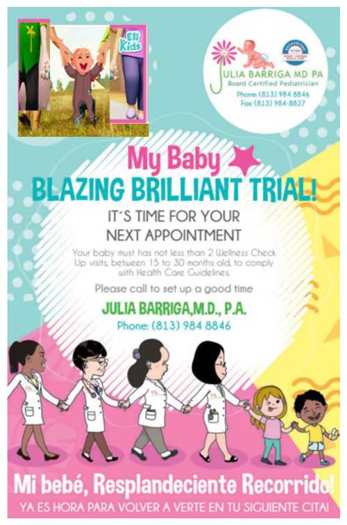 Julia Barriga My Baby Blazing Brilliant Trial