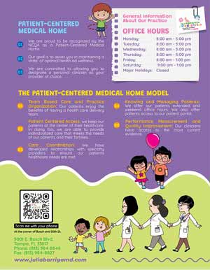PCMH Program at Julia Barriga M.D. P.A. in Tampa, FL